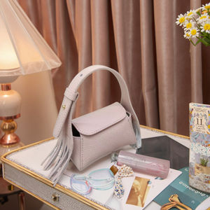 <span class=keywords><strong>Astuccio</strong></span> Portatile in Vera Pelle con Nappine <span class=keywords><strong>per</strong></span> Cuffie, Piccola Borsa Portaoggetti, Regalo alla Moda, Custodia da Viaggio <span class=keywords><strong>per</strong></span> Auricolari, Mini <span class=keywords><strong>Airpods</strong></span>, Portamonete - Product Image 4