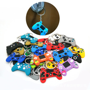 Miễn Phí Mẫu PVC Cao Su Keychain Trò Chơi Điều Khiển Phím Điều Khiển Nổi Mềm PVC Vá Keyring Tùy Chỉnh Hình Dạng Móc Khóa Giáng Sinh - Product Image 4