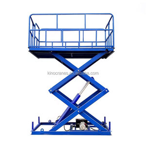 Plataforma Elevadora de Tijera Eléctrica Estacionaria Hidráulica para Almacén en Venta - Product Image 6