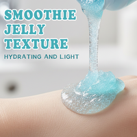 Vente en gros de smoothie nettoyant aux acides aminés, gel nettoyant en profondeur pour le visage à l'acide hyaluronique, double nettoyage pour le soin des points noirs et des pores