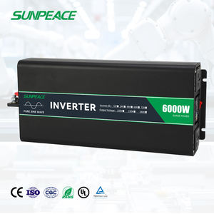 3000w 6000w 3000watt 6000watt 220v 230v 240v 12v 24v 48v Onduleur solaire Convertisseur de voiture Ac Dc Onduleur à onde sinusoïdale - Product Image 1