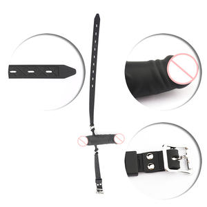 <span class=keywords><strong>Dildo</strong></span> Mund knebel Ball Fetisch Bondage Silikon SM Sexspielzeug für Paar Frauen - Product Image 4