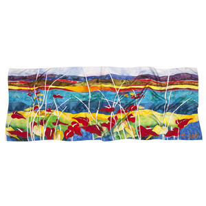 Maßge schneiderte Qiaoqi8/10/12 Mmi atmungsaktive Mulberry Silk Square Langes Handtuch Moderner elektrischer Spinn chiffon für Partys - Product Image 3