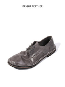 <span class=keywords><strong>Scarpe</strong></span> Derby <span class=keywords><strong>Uomo</strong></span> All Black Ufficiali con Lacci in Vera Pelle Fatte a Mano Business Casual Suola Morbida Novità 2026 - Product Image 4