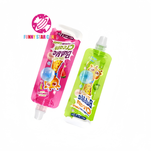 <span class=keywords><strong>Goma</strong></span> de mascar con sabor a fresa y manzana con proveedor de dulces que hacen estallar, dulces de aperitivos personalizados, crema líquida exprimida, mermelada, <span class=keywords><strong>goma</strong></span> de mascar - Product Image 5