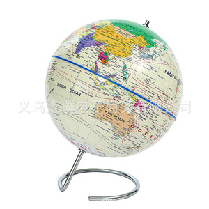 Cross-border teaching equipment, English <b>globe</b>, children's geography enlightenment ornament, creative home decoration, 20/25cm - Product Image 2