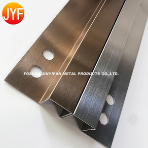 Profilé en U en acier inoxydable pour décoration de bâtiment ZB OEM ODM, finition miroir, acier inoxydable - Product Image 3