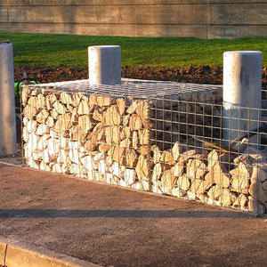 200x100x50 <strong>Gabion</strong> Retaining Wall Basket Decorative Welded <strong>Gabion</strong> Galvanized <strong>Gabion</strong> Cage - Product Image 4