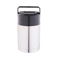Thermos isotherme en acier inoxydable à double compartiment de 1000 ml pour enfants