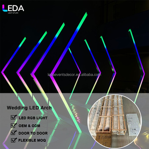 Leda ý tưởng đám cưới Nguồn cung cấp bên dẫn vòm đường hầm và sân khấu sàn nhảy <span class=keywords><strong>Backdrop</strong></span> Set - Product Image 3