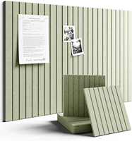 Fabricant en gros de panneaux muraux multifonctionnels en liège et feutre, carrés, 48x24 pouces, épaisseur personnalisée, pour décoration artistique et messages
