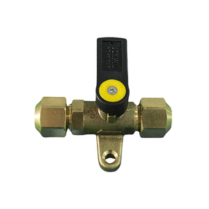 Válvulas de bola de latón con control de gas Mango olástico para aplicaciones de gas - Product Image 2
