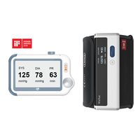 Viatom Checkme Monitor Tekanan Darah, Monitor Tekanan Darah Lengan Atas Medis Kreatif Bluetooth Portabel dengan Monitor Tanda Vital Ecg