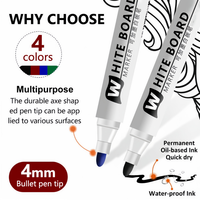 Marqueurs de tableau blanc personnalisés pour peinture graffiti, effaçables à sec, à base d'alcool, rechargeables, avec effaceur
