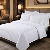 Ensemble de literie pour hôtel, ensemble de literie durable et confortable, ensemble de housse de couette, ensemble de literie en jacquard