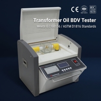 Uazheng-probador de aceite BDV para coche, dispositivo Analizador de aceite de aislamiento, ieléctrico