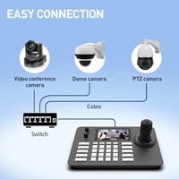Controlador de Cámara PTZ con Pantalla LCD a Color de 5 Pulgadas y Joystick 4D de MYTECH Security