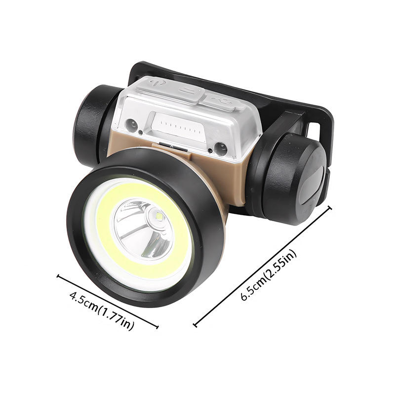 Linterna frontal W11-COB + Cable USB