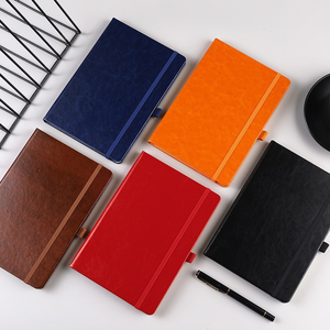 Carnet en cuir souple personnalisé A5 avec reliure thermique pour étudiants, papeterie, usage professionnel et journal intime cadeau - Product Image 1