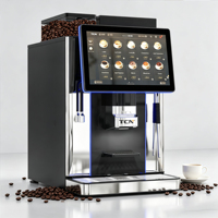 Distributeur automatique de café commercial TCN, machine à expresso au lait frais, écran tactile 15,6 pouces, gestion à distance