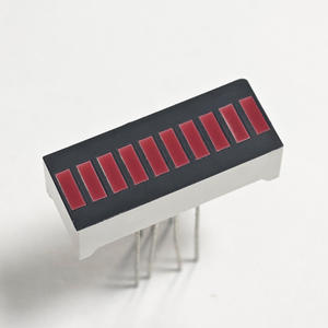 10 खंड नेतृत्व बार ग्राफ लाल प्रकाश दृश्य स्तर प्रदर्शन औद्योगिक गेज सिग्नल मीटर नियंत्रण प्रणाली इलेक्ट्रॉनिक घटकों - Product Image 1