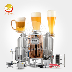 Equipo de fermentación ORME Planta de fabricación de cervecería 300L 500L Equipo de sistema de cerveza llave en mano - Product Image 1