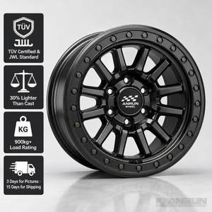 ล้อฟอร์จ Beadlock <span class=keywords><strong>ขอบ</strong></span> 17 นิ้ว สีดำ 6x139.7 ผลิตจา<span class=keywords><strong>ก</strong></span>อะลูมิเนียมอัลลอย 6061-T6 สำหรับรถจี๊ปแรงเลอร์ JL ออฟโรด 4x4 รถบรรทุก รถ SUV รถ<span class=keywords><strong>ก</strong></span>ระบะแบบคัสตอม - Product Image 2