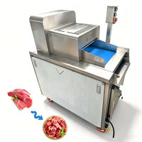 Mesin Pemotong Daging Beku CNC Mekanis Ukuran 1 hingga 30cm untuk Iga, Daging Perut Babi, Setengah Ayam, Bebek, Sosis, Bacon, Daging Sapi, Daging Kambing