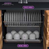 Alta Eficiência Grande Prato Rack Sobre Sink Dish Drainer Secagem Rack para Cozinha Contador Multifuncional Organizador Prateleira De Armazenamento