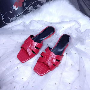 <span class=keywords><strong>รองเท้า</strong></span><span class=keywords><strong>แตะ</strong></span>หนังแท้สำหรับผู้หญิง ออกแบบและผลิตโดยผู้ผลิตโดยตรง ปรับแต่งได้ตามต้องการ MOQ ต่ำ <span class=keywords><strong>รองเท้า</strong></span><span class=keywords><strong>แตะ</strong></span>แบบสวมเปิดนิ้วเท้า <span class=keywords><strong>รองเท้า</strong></span>ส้นเตี้ยสำหรับฤดูร้อน - Product Image 4