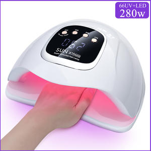Misscheering Nail Art 280W Máquina de fototerapia Sunx15max Nail Lamp 66 <span class=keywords><strong>UV</strong></span>/LED - Product Image 2
