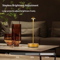 Lampe de table créative en forme de tour pour le camping en plein air et les restaurants/café-bars - Lumière d'ambiance alimentée par batterie
