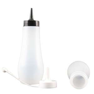 480ml <b>squeeze</b> <b>bottle</b>, household kitchen oil dispenser, jam, salad dressing, condiment <b>bottle</b>, wide mouth type. - Product Image 3