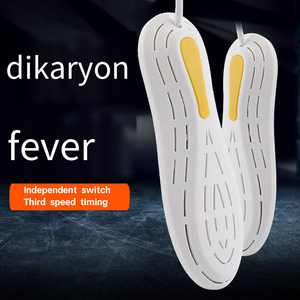 Portable Electric Shoe Dryer 18W PTC Heater 220V ABS+PP Quick Drying Deodorizing Shoe Drying Machine for Household & Travel - Product Image 1