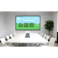 Pizarra Interactiva Electrónica Inteligente de 65 Pulgadas con Tecnología Táctil Infrarroja, Resolución 4K, 20 Puntos Táctiles