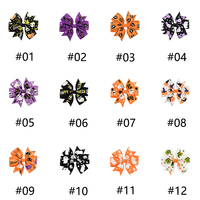 Fête de la Toussaint Unique Petite pince à cheveux Kawaii Halloween Pince à cheveux Arcs pour fille Vente en gros Moth Bat Costume Épingles à cheveux