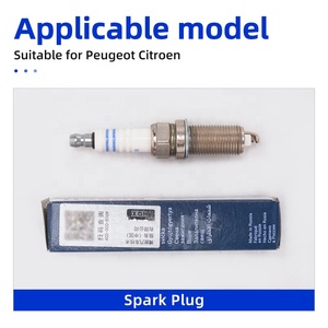 FR8SC + 42 per Peugeot 206 207 307 308 3008 <span class=keywords><strong>Citroen</strong></span> Elysee ZX <span class=keywords><strong>Xsara</strong></span> C4 Picasso C5 1.6 16V candele in lega di ittrio - Product Image 5