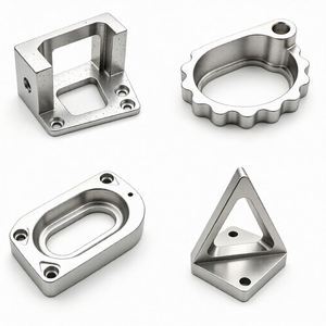 Servicios de Fundición: Mecanizado CNC de Aluminio Anodizado Colorido y Acero Inoxidable con Electroerosión por Hilo para Piezas de Soporte de Montaje de Precisión - Product Image 3