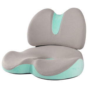 Coussin de soutien lombaire en mousse à mémoire de forme en U pour soulager les douleurs dorsales, idéal pour le confort des longues sessions assises au bureau - Product Image 5