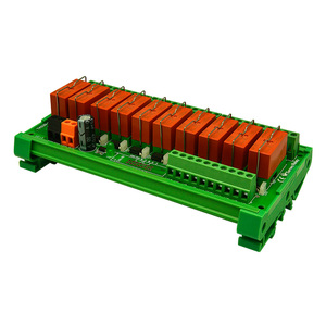 Tyco 10-Channel <span class=keywords><strong>Relay</strong></span> Điện Từ Mô-đun Điều Khiển RT314024 16Aplc Điều Khiển Adapter Board Với Cách Ly Optocoupler - Product Image 1