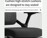 Chaise de formation au design moderne avec accoudoirs et table pliante