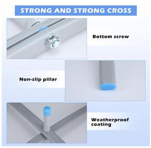 Base Redonda de PVC para Mástil de <span class=keywords><strong>Bandera</strong></span> de Playa, Bolsa de Agua para Ponderar, <span class=keywords><strong>Soporte</strong></span> para <span class=keywords><strong>Bandera</strong></span> Tipo Pluma, Venta al por Mayor - Product Image 4