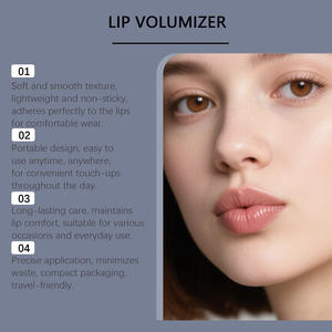 Moisturizing <b>lip</b> balm light, non-stick natural luster <b>lip</b> gloss daily care care for <b>lip</b> skin - Product Image 2