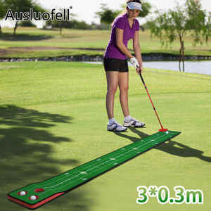 Ensemble de jeu de golf Tapis de golf comprenant un club de putting télescopique et six balles de golf - Product Image 5