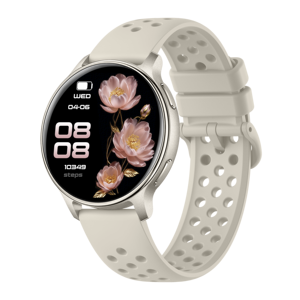 Montre connectée ronde pour femmes HT43 2026, écran AMOLED de 1,32 pouce, appels Bluetooth, surveillance du sommeil, fréquence cardiaque, étanche, sportive - Product Image 2