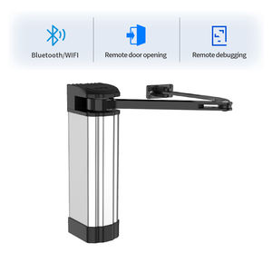 Ouvre-porte battant latéral moderne en alliage d'aluminium, haute sécurité, écologique, étanche, pour contrôle d'accès extérieur - Product Image 1