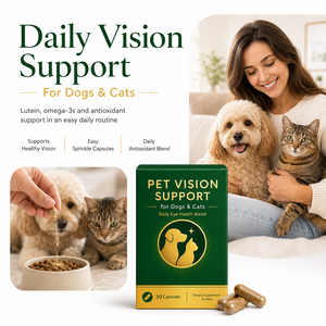 Suplemento para la Visión <span class=keywords><strong>de</strong></span> Mascotas Mayores, Cápsulas Botánicas para la Salud Ocular <span class=keywords><strong>de</strong></span> Perros y Gatos, Defensa Antioxidante Natural para el Bienestar - Product Image 2