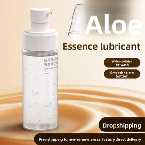 <span class=keywords><strong>Lubrifiant</strong></span> sans rinçage, inodore, soluble dans l'eau, à l'<span class=keywords><strong>aloe</strong></span> <span class=keywords><strong>vera</strong></span> et à l'acide hyaluronique, grand flacon de 120 ml - Product Image 5