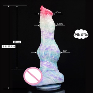Nuevos Productos 2022: Dildos Únicos con Diseño de Dragón de Hielo y Nudo Canino, Juguetes Sexuales Realistas para Adultos, Máquina Masajeadora de Pene para Hombres - Product Image 6