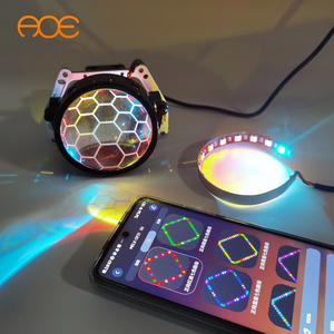 Phổ quát phù hợp cho bi led Xenon ống kính máy chiếu srgba mắt quỷ đuổi màu 360 RGB mắt quỷ - Product Image 5